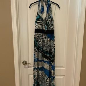 Beautiful Halter Style Maxi Dress